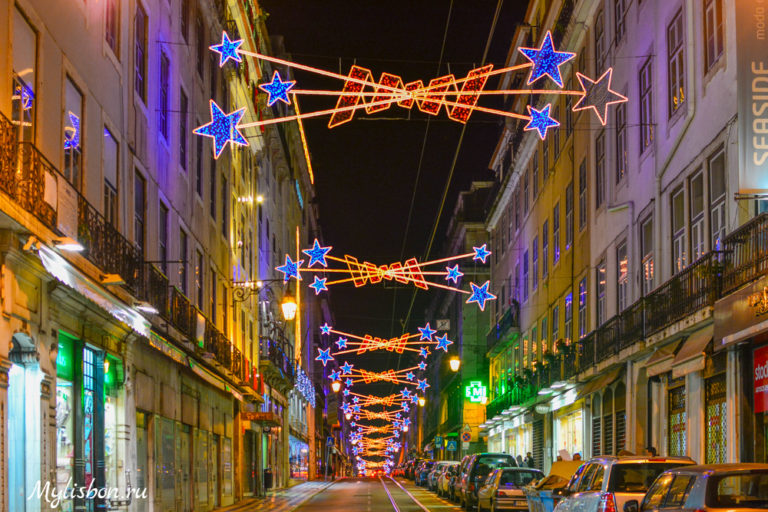 Новый год и Рождество в Лиссабоне — как украшен город — Mylisbon