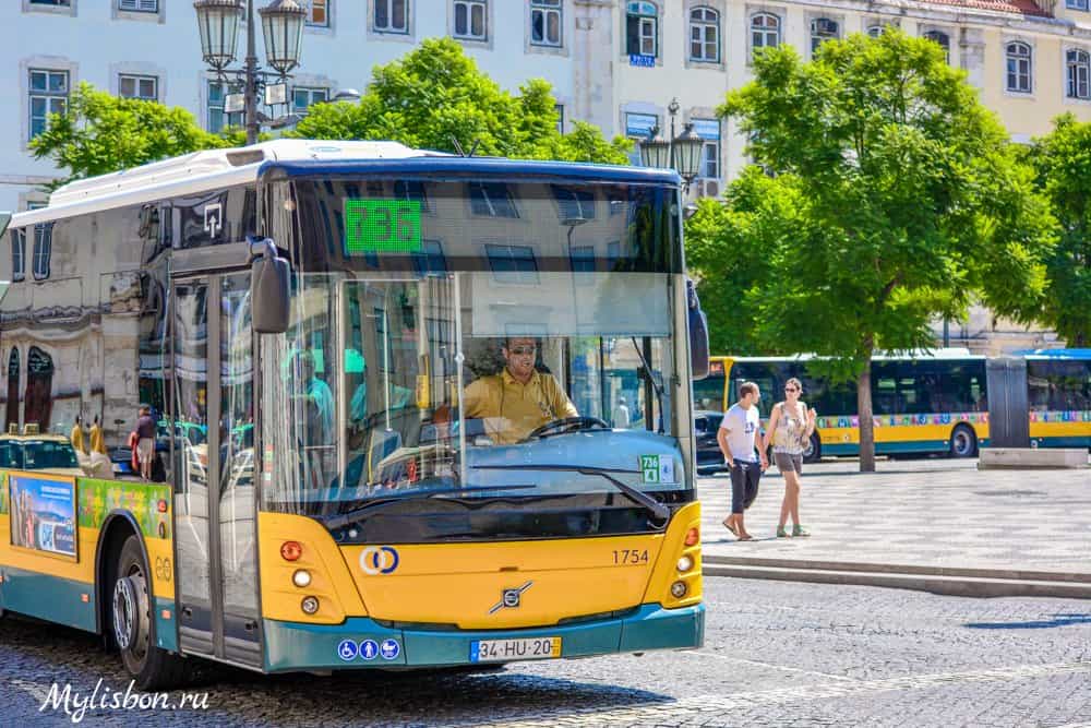 Автобусы в Лиссабоне